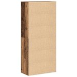 vidaXL Haut de Mobilier Bois Ancien 80 x 39 x 178 cm Bois d'ingénierie