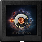 Monnaie SUN LIKE STAR Life Cycle of Stars Argent 500 Francs Cameroon 2026 (PRÉCOMMANDE)