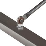 vidaXL Table basse 180x90x40 cm Bois de manguier brut