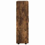 vidaXL Buffet FLORIN Chêne fumé 55 5 x 29 x 103 cm Bois d'ingénierie