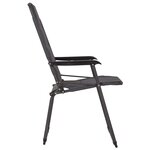 Bo-Camp Chaise de camping Copa Rio Classic Air Gris