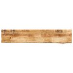 vidaXL Dessus de table 180x40x2 5cm bord vif bois massif manguier brut