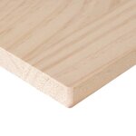 vidaXL Dessus de table 100x50x2 5 cm bois de pin massif rectangulaire