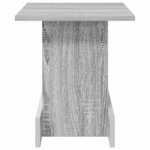 vidaXL Table d'appoint Gris Sonoma 35 5 x 35 x 40 cm Bois d'ingénierie