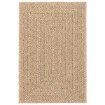 vidaXL Tapis ZIZUR beige 140x200 cm aspect de jute intérieur extérieur