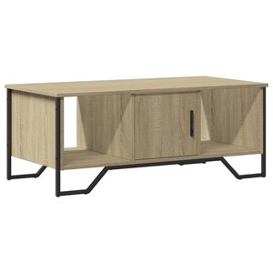 vidaXL Table basse chêne sonoma 100x51x40 cm bois d'ingénierie