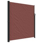 vidaXL Auvent latéral rétractable marron 220x600 cm