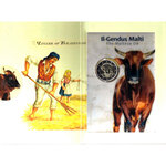 2 euros commémorative Malte 2025 coffret BU - Le B uf Maltais.