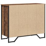 vidaXL Commode Bois Ancien 91x35.5x74.5 cm Bois d'ingénierie