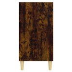 vidaXL Buffet chêne fumé 57x35x70 cm bois d'ingénierie