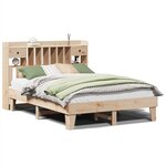 vidaXL Cadre de lit sans matelas 160x200 cm bois massif de pin