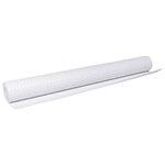 vidaXL Paravent de balcon blanc 600x80 cm résine tressée