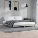 vidaXL Cadre de lit sonoma gris 180x200 cm bois d'ingénierie
