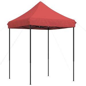 vidaXL Tente de fête 200 x 200 x 306 cm Bordeaux Tissu Oxford