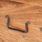 vidaXL Coffre 40x40x40 cm Bois d'acacia solide
