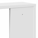 vidaXL Étagère murale blanc 100x15x70 cm bois d'ingénierie