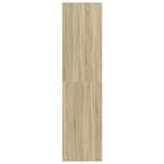 vidaXL Garde-robe Chêne sonoma 100x50x200 cm Aggloméré