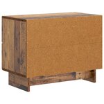 vidaXL Cabinet de chevet Bois ancien 62 x 34 5 x 47 5 cm