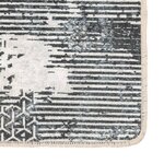 vidaXL Tapis lavable multicolore 80x150 cm antidérapant