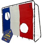 Best Sporting 11061 - Cible de tir "France" 193 x 150 cm avec 2 trous de tir