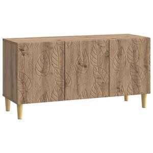 vidaXL Meuble TV 99 x 34 5 x 50 cm Chêne artisanal Bois d'ingénierie