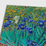 IRISES 1889 By Vincent Van Gogh Colored 2.5 Once Argent & 120g Copper Monnaie 10000 Francs Chad 2024