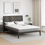 vidaXL Coussins de Matelas Blanc 140 x 200 cm Mousse PU