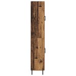 vidaXL Haut Armoire Bois Ancien 69 5 x 34 x 180 cm Bois d'ingénierie