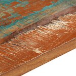 vidaXL Dessus de table carré 60x60 cm 25-27 mm Bois de récupération