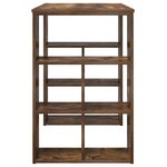 vidaXL Bureau Chêne fumé 90 x 50 x 75 cm Bois d'ingénierie