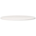vidaXL Dessus de table Blanc Ø90x2 5 cm Bois de pin massif