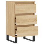 vidaXL Buffet chêne sonoma 40x35x70 cm bois d'ingénierie