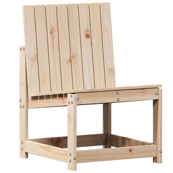 vidaXL Chaise de jardin 50 5x55x77 cm bois de pin massif