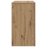 vidaXL Buffet 3 Pièces Chêne artisanal 70 x 41 x 75 cm Bois d'ingénierie