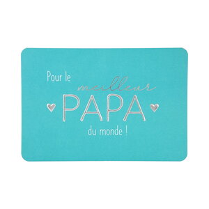 Carte de voeux - pour le meilleur papa du monde !