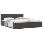 vidaXL Cadre de lit à rangement hydraulique sans matelas 180x200 cm