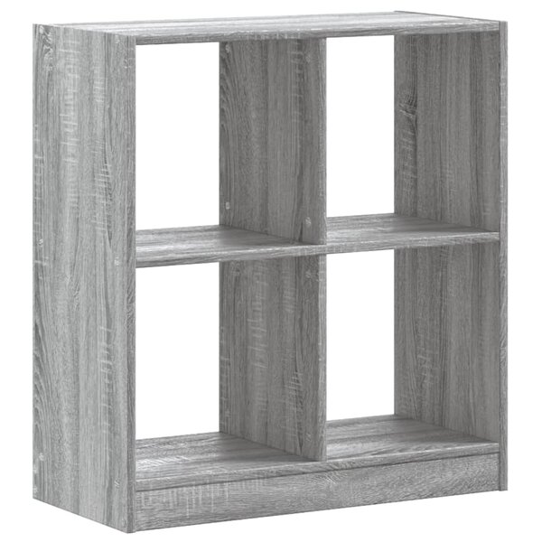 vidaXL Bibliothèque sonoma gris 68 5x32x75 cm bois d'ingénierie