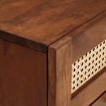 vidaXL Tables de chevet avec tiroir 40 x 33.5 x 46 cm