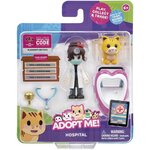 Jazwares AME0015 - Adopt Me! Pack Dr Heart et son ami le chat roux