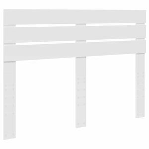 vidaXL Tête de lit Blanc 140 cm Bois d'ingénierie