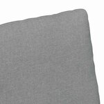 vidaXL Chaises de salle à manger 2 Pièces Gris clair 57 x 67 x 98 cm