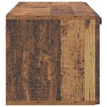 vidaXL Meuble TV mural Bois ancien 98 x 31 x 30 cm Bois d'ingénierie