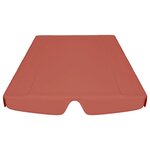 vidaXL Toit rechange balançoire terre cuite 150/130x105/70 cm