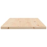 vidaXL Dessus de table 100x50x2 5 cm rectangulaire bois de pin massif
