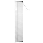 vidaXL Store de Fenêtre avec des rideaux Autre Noir 80 x 130 cm Aluminium