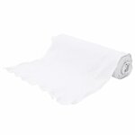 vidaXL Membrane géotextile blanc 1 x 10 m fibre de polyester