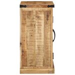 vidaXL Buffet 55x35x70 cm Bois massif Mangue brut