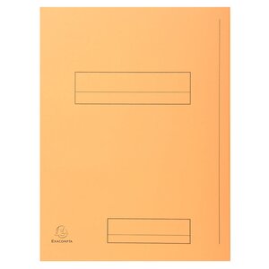 Paquet De 50 Chemises Imprimées 2 Rabats Super 210 - 24x32cm - Bulle - X 5 - Exacompta