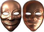 Monnaie GUY FAWKES MASK Blind Box 2 Oz Cuivre 1$ Liberia 2026 (PRÉCOMMANDE)