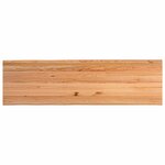 vidaXL Table à manger avec bord naturel 280x80x74 cm bois massif chêne